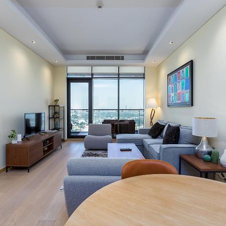 Modern 1Br Apartment, High Floor, Near Dubai Mall Luaran gambar