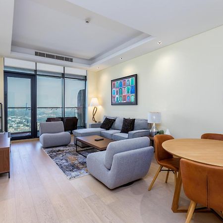 Modern 1Br Apartment, High Floor, Near Dubai Mall Luaran gambar