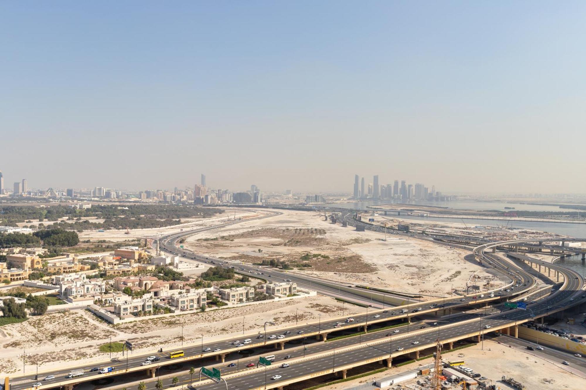Modern 1Br Apartment, High Floor, Near Dubai Mall Luaran gambar